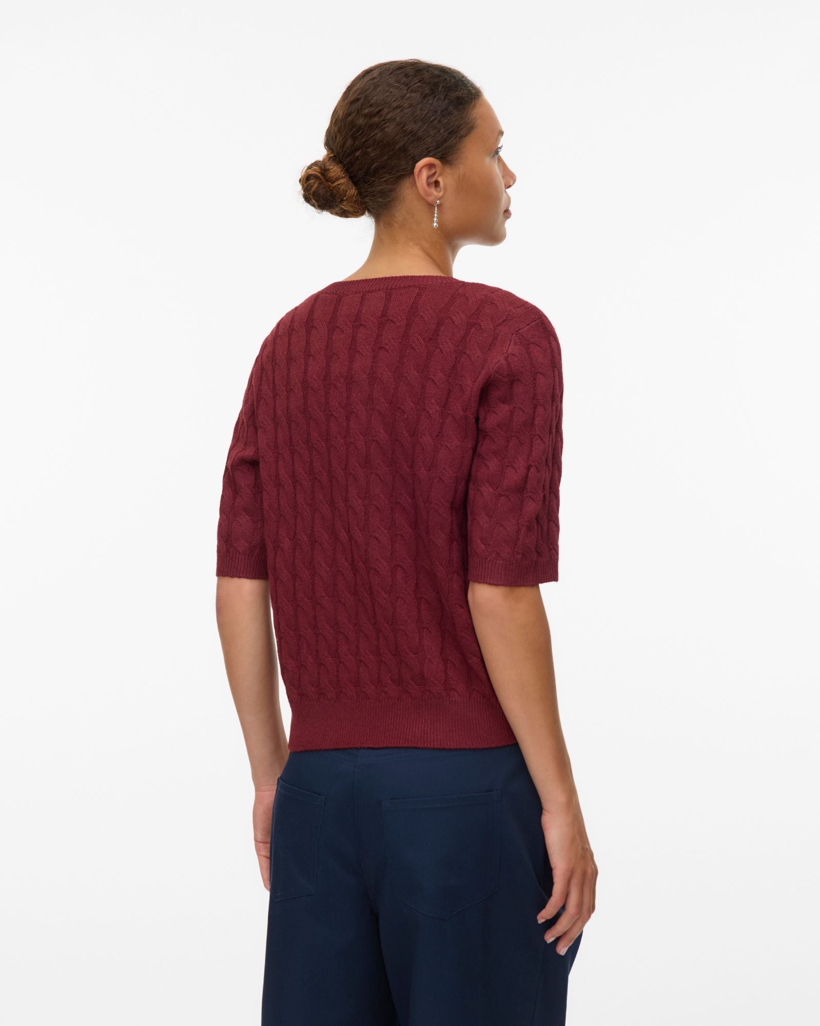 AWLORELLA COLLARED KNIT